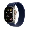 Produktbild: Apple Watch Ultra 2 GPS+ Cellular 49mm Natural Titanium Case with Blue Trail Loop