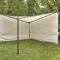 Produktbild: Siena Garden Set Seitenteile zu Pavillon BERLINO 400x400 cm weiß