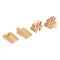 Produktbild: BRIO Rampen und Prell-Block Pack 4-tlg. Holzeisenbahn Eisenbahn Holz Spielzeug