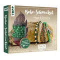 Produktbild: Boho-Schmuckset Hope & Dreams (Grün): Anleitung und Material für 5 Armbänder im Boho Look zum Selbermachen. Bänder, Biegeringe, Perlen und Anhänger. Nickelfrei (Schmucksets)
