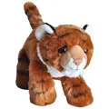 Produktbild: Wild Republic 16233 Hug'ems Plüschtier, Kuscheltier, Tiger 18cm - Schwarz/Weiß