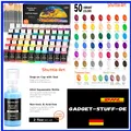 Produktbild: 50 Farben | Wasserfest | Leinwand & Holz