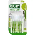 Produktbild: GUM Interdentalbürsten Trav-Ler 1.1 mm grün 6 Stück (6 x, 1.10 mm) (6063415)