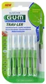 Produktbild: GUM TRAV-LER  Interdentalbürste 1,1mm hellgrün - 6 St. Zahnzwischenraumbürste