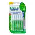 Produktbild: GUM Trav-Ler 1,1mm Tanne grün Interdental + 6Kappen · 6 St · PZN 09714391