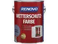 Produktbild: Renovo Wetterschutzfarbe Taubenblau RAL 5014, rollen,streichen,seidenglänzend