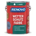 Produktbild: Renovo Wetterschutzfarbe taubenblau RAL 5014  2,5 l  Deckfarbe