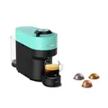 Produktbild: Nespresso Krups XN9204 Vertuo Pop Kaffeekapselmaschine | Kapazität: 560 ml | automatische Kapselerkennung | One-Touch-System | 4 Tassengrößen | verkürzte Aufheizzeit | nachhaltig | Aqua Mint