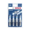Produktbild: Bosch Double Iridium 0242135812 (N48), Zündkerzen 4er-Set - für ein zuverlässiges Kaltstartverhalten und lange Lebensdauer - mit robustem Design