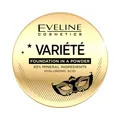 Produktbild: Eveline Cosmetics Varieté Mineralpuder Foundation Nr. 01 mit Hyaluronsäure - Mittlere bis Volle Deckkraft, Leichte Formel für Trockene Haut