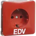 Produktbild: Peha Steckdose SCHUKO D 80.6511 ROT EDV 00795311 - Rot