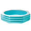 Produktbild: Intex 58492NP - Aufblasbarer Swim Center Familienpool Achteckig, Vinyl, Blau, 254x254x56 cm