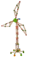 Produktbild: Constructor Windrad, Holz-Konstruktionsset, 300 Teile