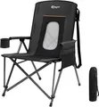 Produktbild: Portal Camping-Stuhl Faltbar Klappstuhl 180 KG Belastbar mit Hochlehner Camping