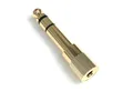 Produktbild: JAMEGA Klinke Adapter 3.5mm auf 6.35mm verGoldete Stecker Aux Stereo Audio Audio-Adapter