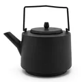 Produktbild: Gusseisen Teekanne 1.2 Liter Gusskanne & Edelstahl Teefilter & eckigem Handgriff