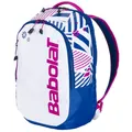 Produktbild: Babolat, Tennis Tasche Modell Kids, Einheitsgröße, Farbe Blau/Weiß/Rosa, Vielseitige Tasche mit Zwei Fächern, Spezielles Fach für Zubehör, Ideal für Kinder