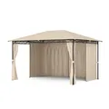 Produktbild: Blumfeldt Mondo 3x4 Pavillon mit Metallrahmen und 4 Seitenwänden 10046877