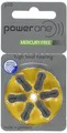Produktbild: Power One 6er-Pack Hörgeräte-Batterien p10 (gelb), 1,45 Volt, 100 mAh
