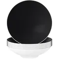 Produktbild: Seltmann Weiden Suppenteller, Schwarz, Keramik, Rund, Essen & Trinken, Geschirr, Teller, Suppenteller