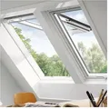 Produktbild: VELUX Dachfenster GPL 2070 Klapp-Schwingfenster Holz THERMO weiß Fenster, 55x98 cm (CK04)