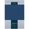 Produktbild: Janine Topper Comfort Jersey Spannbetttuch 140x200 cm - 160x220 cm | marine - blau