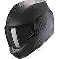 Produktbild: Scorpion Exo Motorradhelm Exo-Tech Evo Solid Klapphelm, vorbereitet für Kommunikationssystem,integriertes Sonnenvisier schwarz XS (54/55)