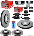 Produktbild: BREMBO+Bremsen KIT SET Scheiben+Beläge Satz 312mm+253mm AUDI VW SEAT SKODA
