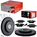 Produktbild: BREMBO MAX SPORT 312mm Bremsscheiben+Belägesatz für AUDI 1LA, 1LL, 1LJ ,1ZD, 1ZA
