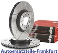 Produktbild: 2x BREMBO MAX LINE Bremsscheiben VORNE AUDI A3 8P 8V Q3 + VW GOLF 5 6 7 GTI GTD