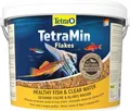 Produktbild: Tetra Min Flakes Hauptfutter Zierfische Flockenform BioActive Formel Dose 10 Ltr