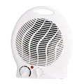 Produktbild: Heizlüfter mit 3 Heizstufen | kompaktes Heizgebläse | starkes Gebläse 2000W | mit Überhitzungsschutz und Kippschutz (Heizlüfter weiß 1000/2000 Watt)