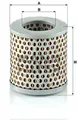 Produktbild: Luftfilter Filtereinsatz C 711/1 MANN-FILTER