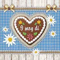 Produktbild: Ambiente Servietten Lunch / Party / Fest Ca. 33x33cm - I Mog Di - Oktoberfest - Bayern - Ideal Als Geschenk