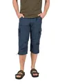 Produktbild: Timezone Herren 3/4 Cargo Hose Loose MILESTZ Short Mid Waist Loose Fit W30-W40, Größe:W 32, Farbe:1212-30056 Washed Ink Blue