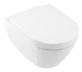 Produktbild: Villeroy & Boch Subway 2.0 Tiefspül-WC DirectFlush wandhängend ohne Spülrand 370 x 560 x 365 mm - Weiß Alpin mit CeramicPlus und AntiBac - 5614R0T2