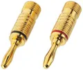 Produktbild: Monacor BP-100G Bananenstecker-Set 1 Paar