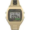 Produktbild: Uhr TIMEX T80 TW2V74300 Edelstahl Golden Chrono Alarm VINTAGE