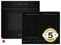 Produktbild: Bauknecht BAKO PYRO Set Backofen BBI5S8PM1SK + Induktionskochfeld BB 8760C AL