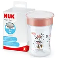 Produktbild: NUK Magic Cup Trinklernbecher | 8+ Monate | 230 ml | auslaufsicherer 360°-Trinkrand | BPA-frei | Disney Minnie Maus | rot