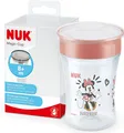 Produktbild: NUK Magic Cup Trinklernbecher 230ml Auslaufsicher 360Rand Minnie Rot Disney