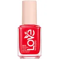 Produktbild: essie langanhaltender Nagellack mit cremigem Finish, Kurze Trocknungszeit und weniger Absplitterungen, Vegane Formel, LOVE by essie, Farbe: Nr. 100 lust for life, Rot, 1 x 13,5 ml