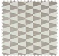 Produktbild: Heiro Stoff AKTION Trevira CS Möbelstoff Pinto Grau / Perlweiß, Polsterstoff Meterware - Breite:145 cm