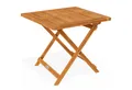 Produktbild: Casaria Klapptisch (1-St), Balkontisch Klappbar Holz 70x70cm 80kg Belastbar Balkon Garten Tisch