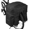 Produktbild: Wozinsky geräumige Fahrradtasche 60 l für den Kofferraum (inkl. Regenschutz) schwarz (WBB13BK) - Schwarz