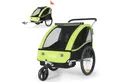 Produktbild: TIGGO Fahrradkinderanhänger TIGGO VS Kinderfahrradanhänger 2 in 1 Kinderanhänger Fahrradanhänger, für 1-2 Kinder geeignet