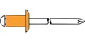 Produktbild: Gesipa Blindniet Kupfer/Bronze Flachrundkopf 3 x 8mm