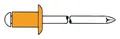 Produktbild: Gesipa Blindnieten Kupfer/Bronze Flachrundkopf 3 x 8 mm - 500 Stück - 1433661