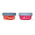 Produktbild: Set mit 2 Behältern (2 x 355 ml) Twist & Stack Good Grips Oxo