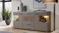 Produktbild: Innostyle Sideboard Sideboard Fun Plus II Kommode basalt Eiche Altholz mit LED